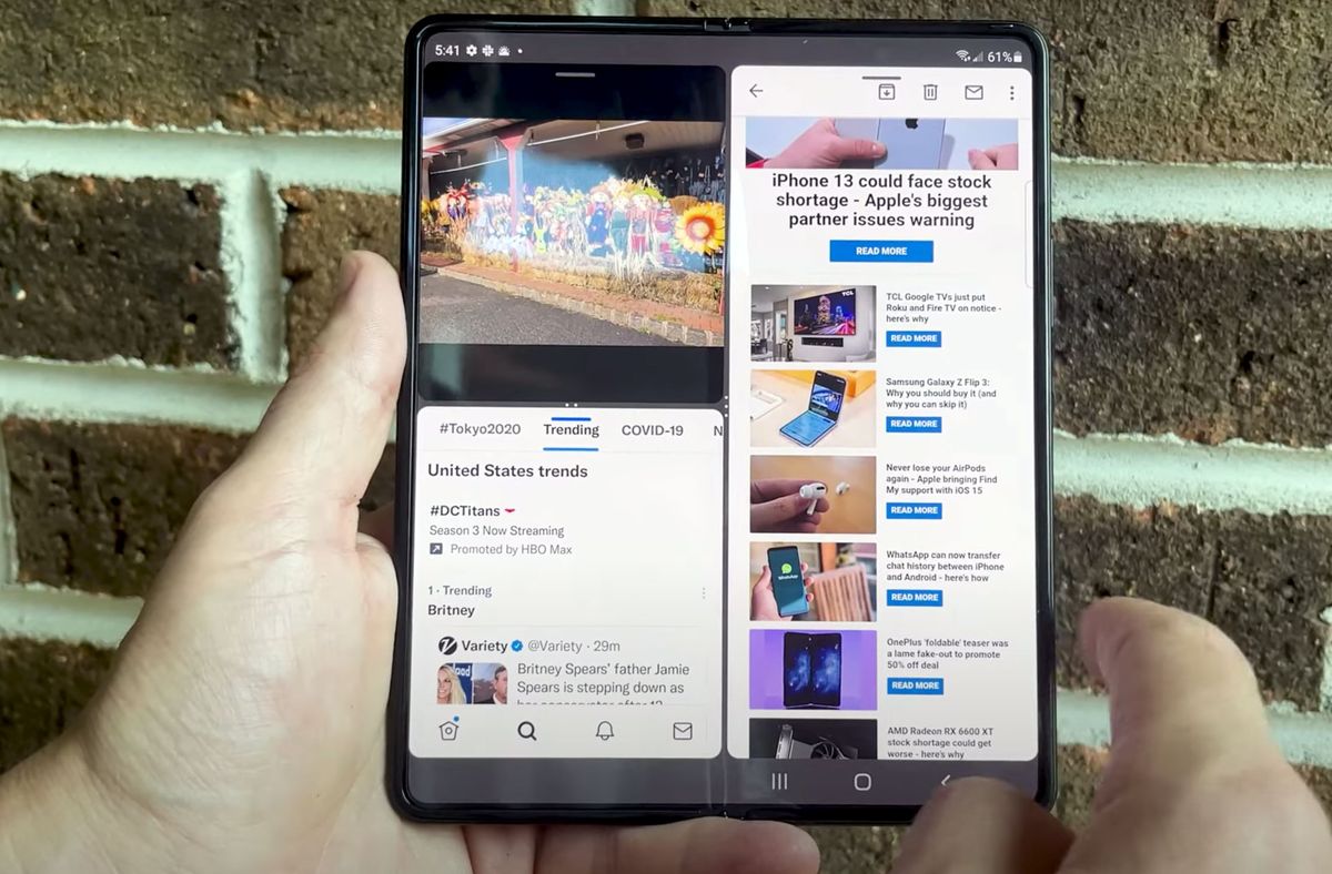 How to Use Split Screen on the Samsung Galaxy Z Fold 5 ?