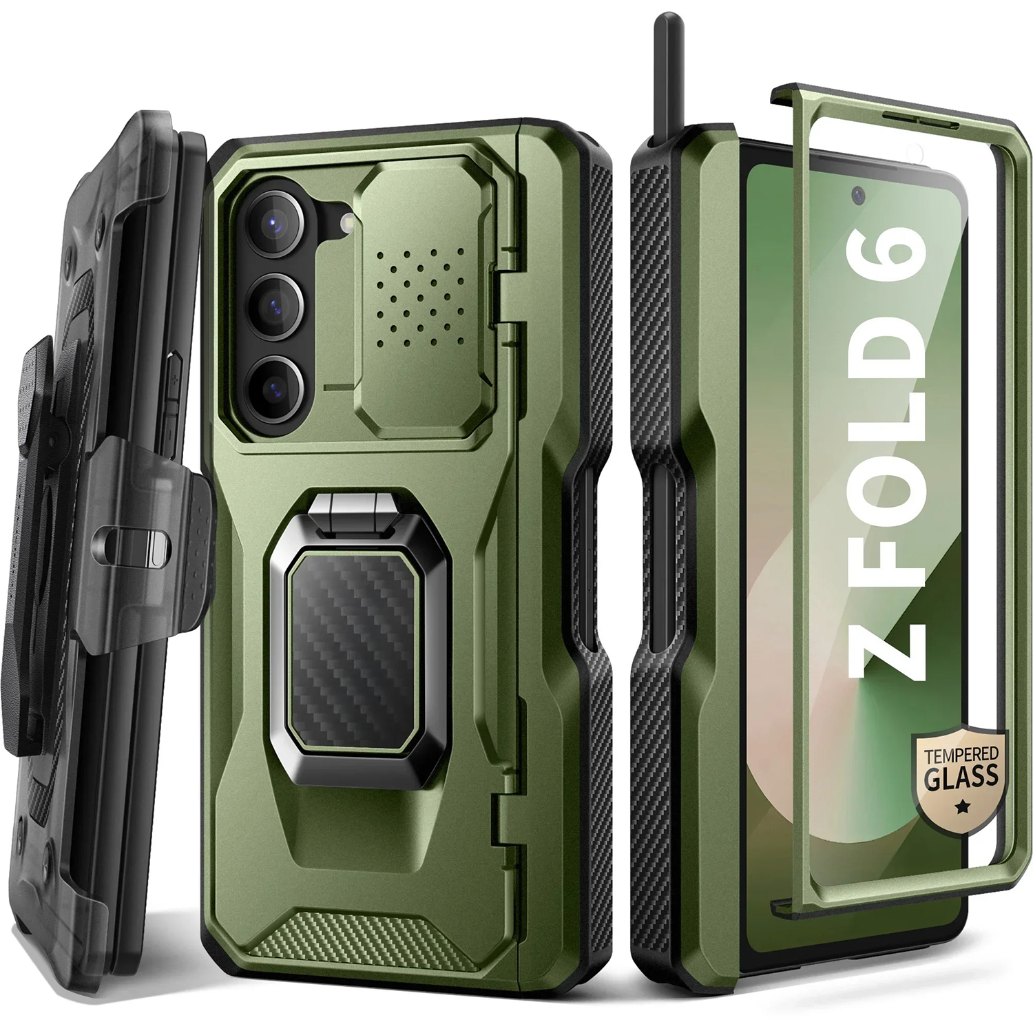 Shockproof Belt Clip Z Fold6 Case