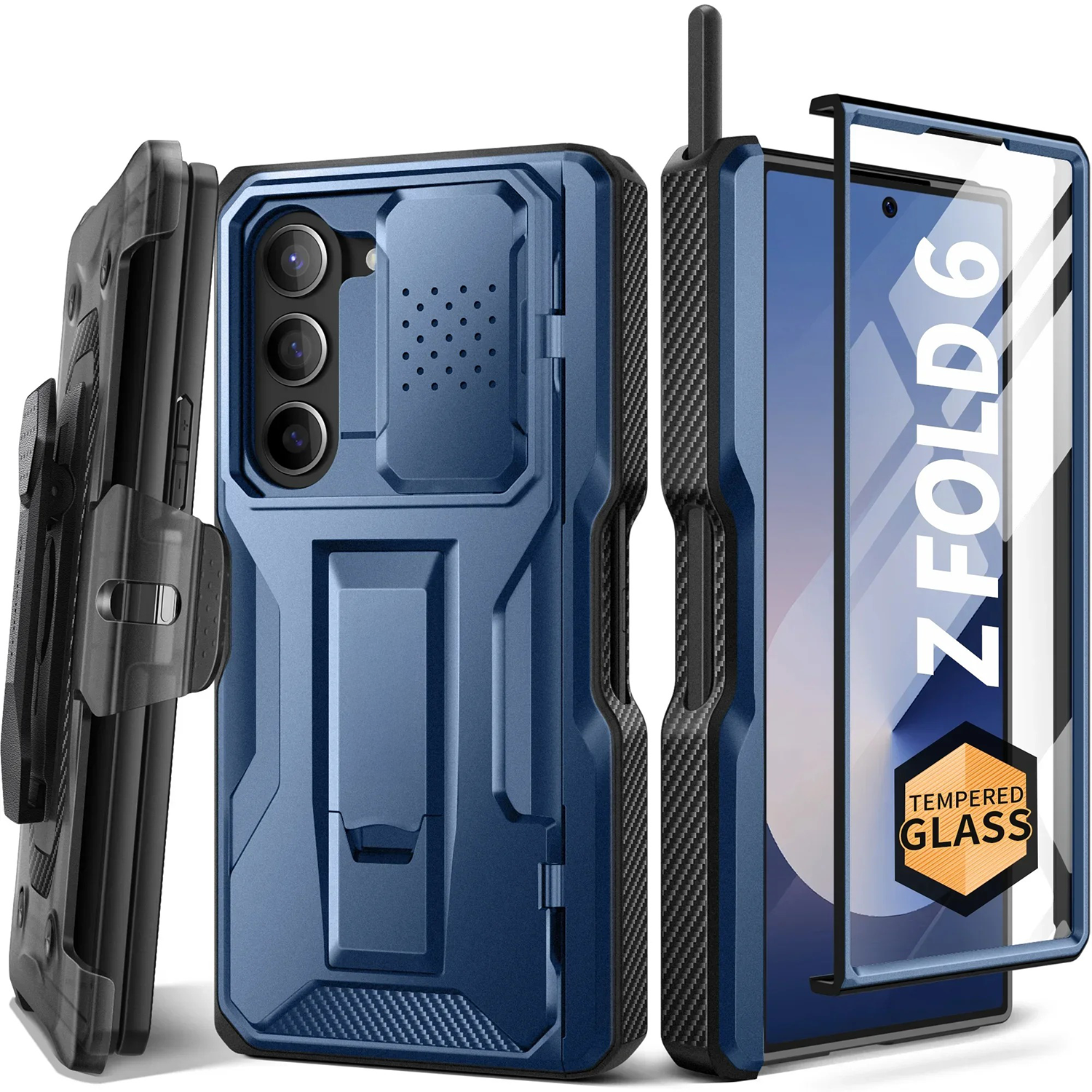 Shockproof Belt Clip Z Fold6 Case