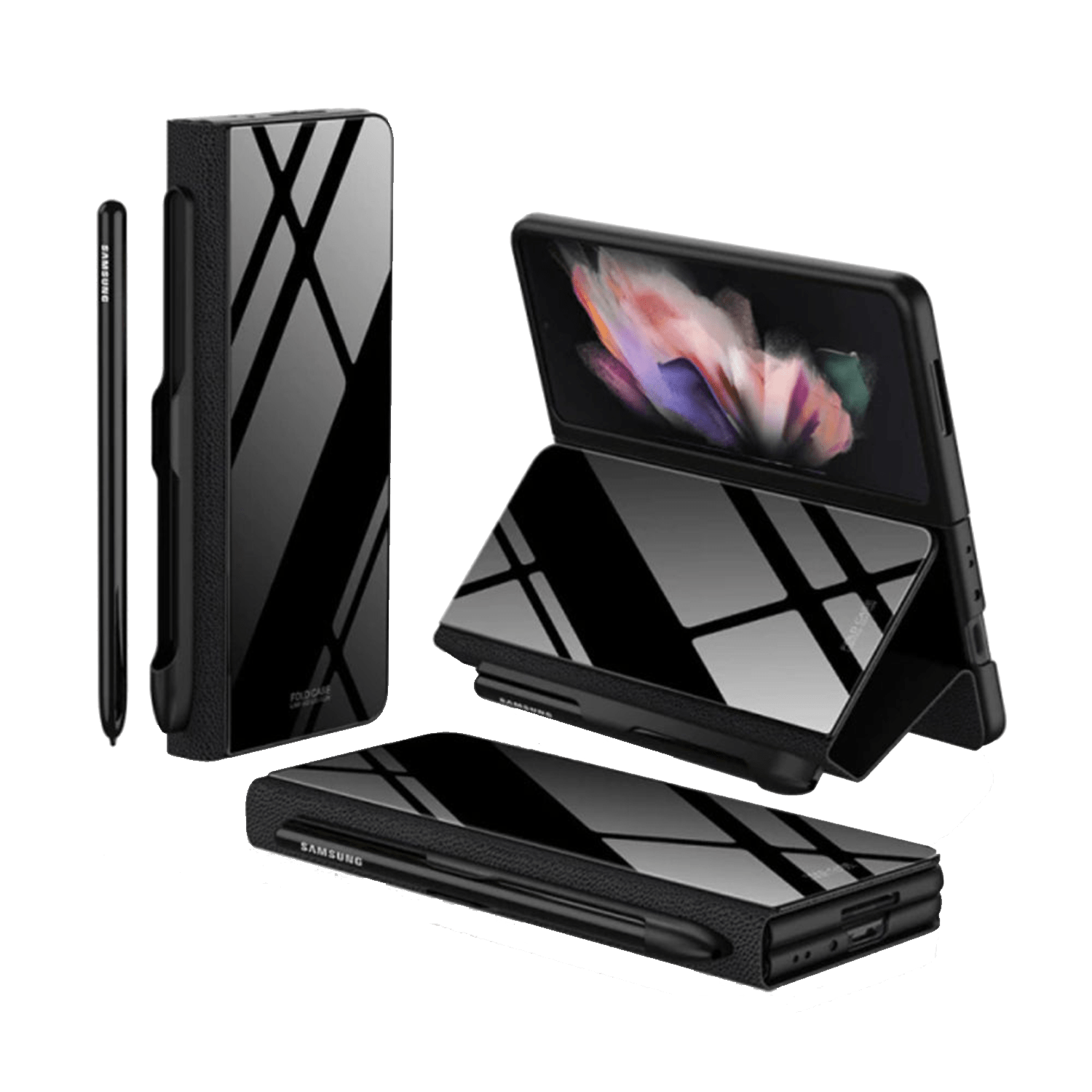 Pattern Z Fold Case - LAMKARI