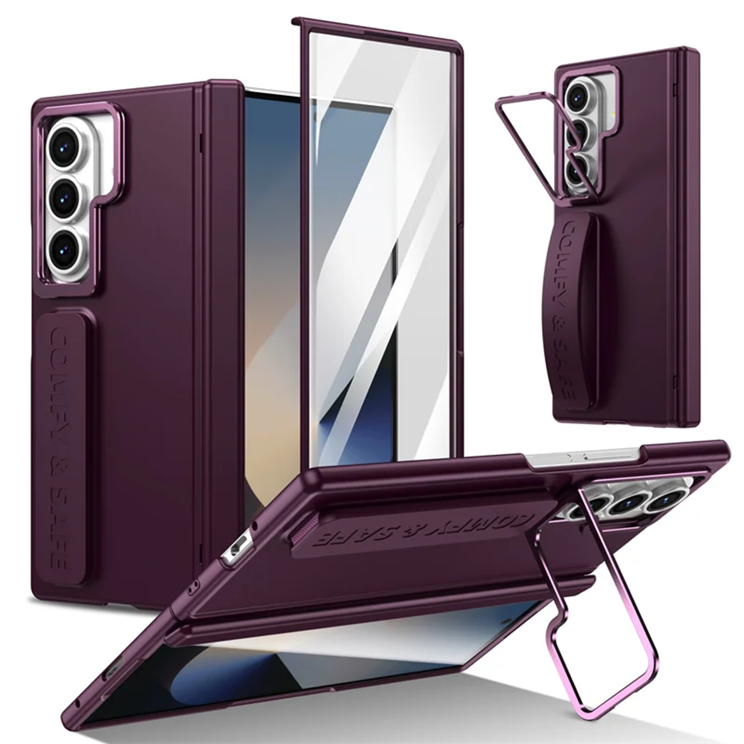 Military Grade Kickstand Hinge Protection Z Fold7 Case
