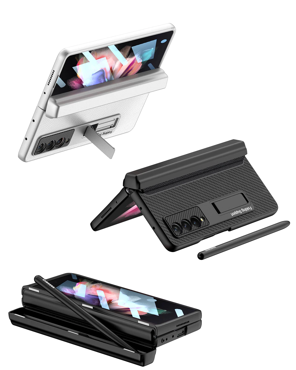Leather Pen Holder Case - Z Fold series - LAMKARI