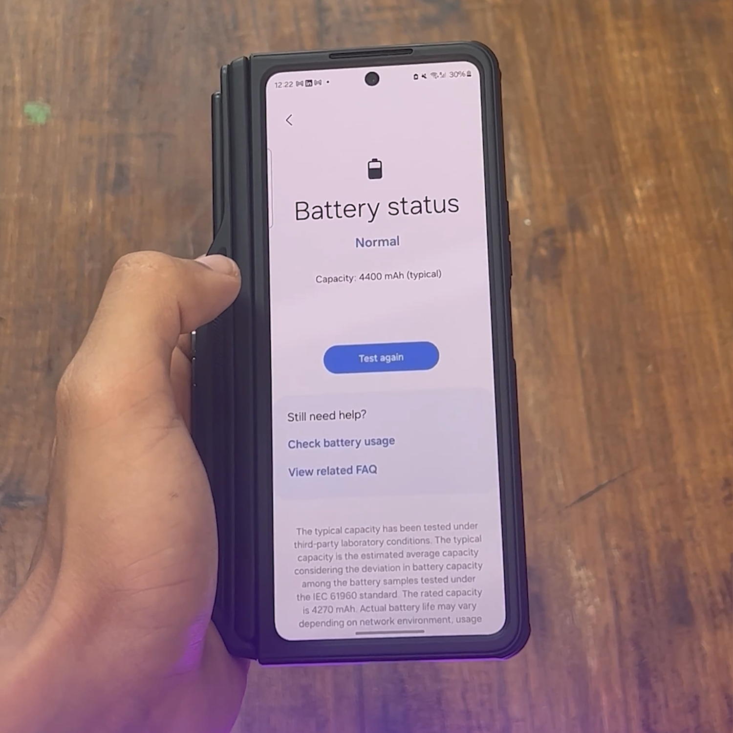 How to Check Battery Health on the Samsung Galaxy Z Fold 6