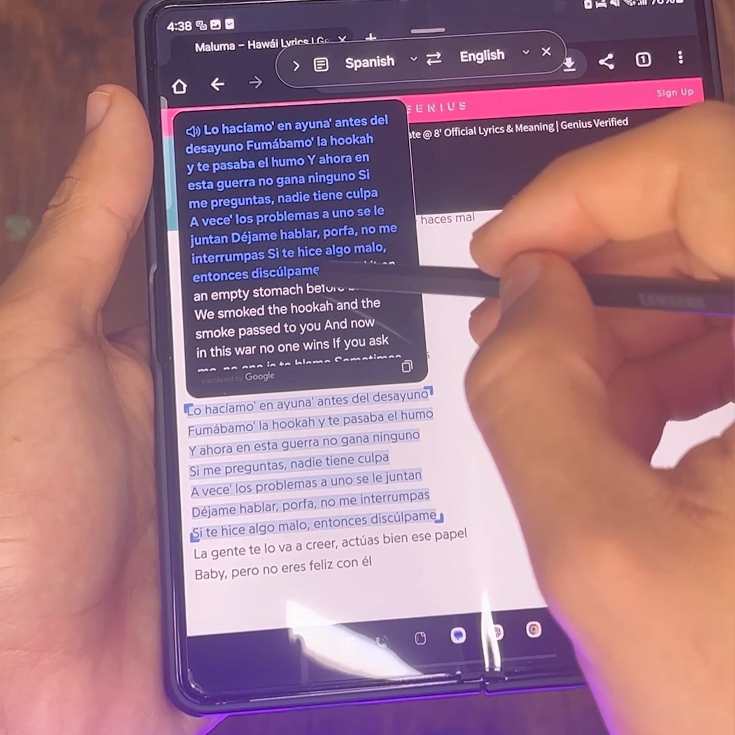 How to Use Instant Translation on Samsung Galaxy Z Fold 6