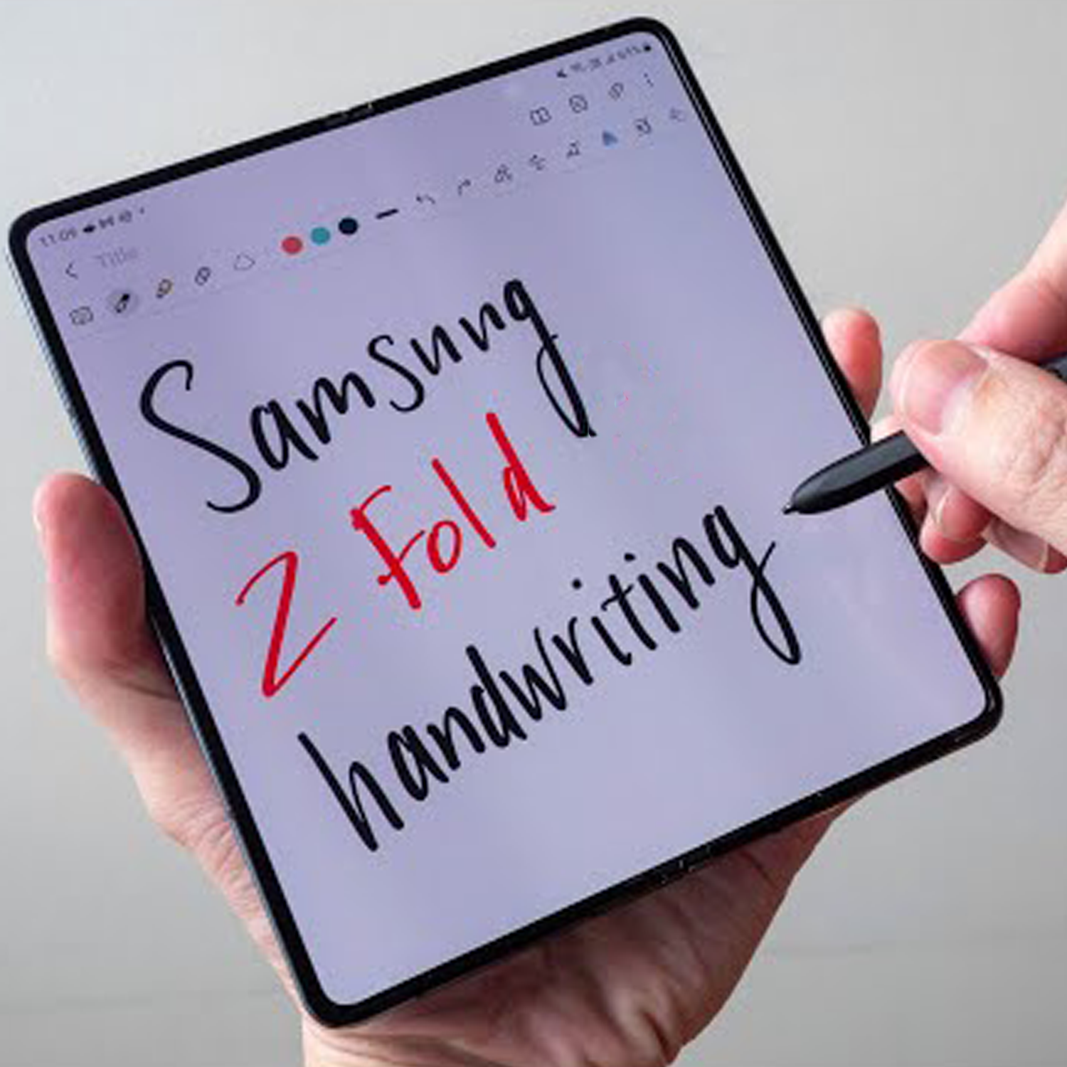 How to Take Good Notes on the Samsung Galaxy Z Fold 6