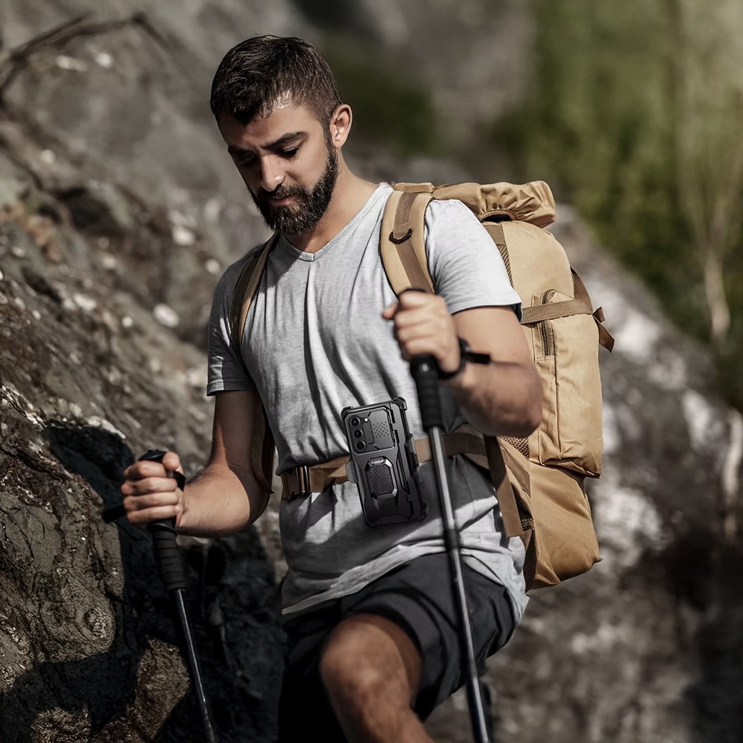 Shockproof Belt Clip Z Fold6 Case