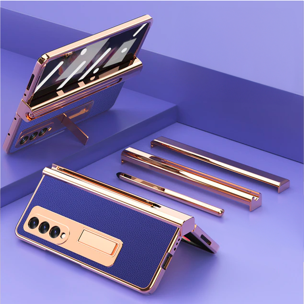 Leather Pen Holder Case II - Z Fold series - LAMKARI