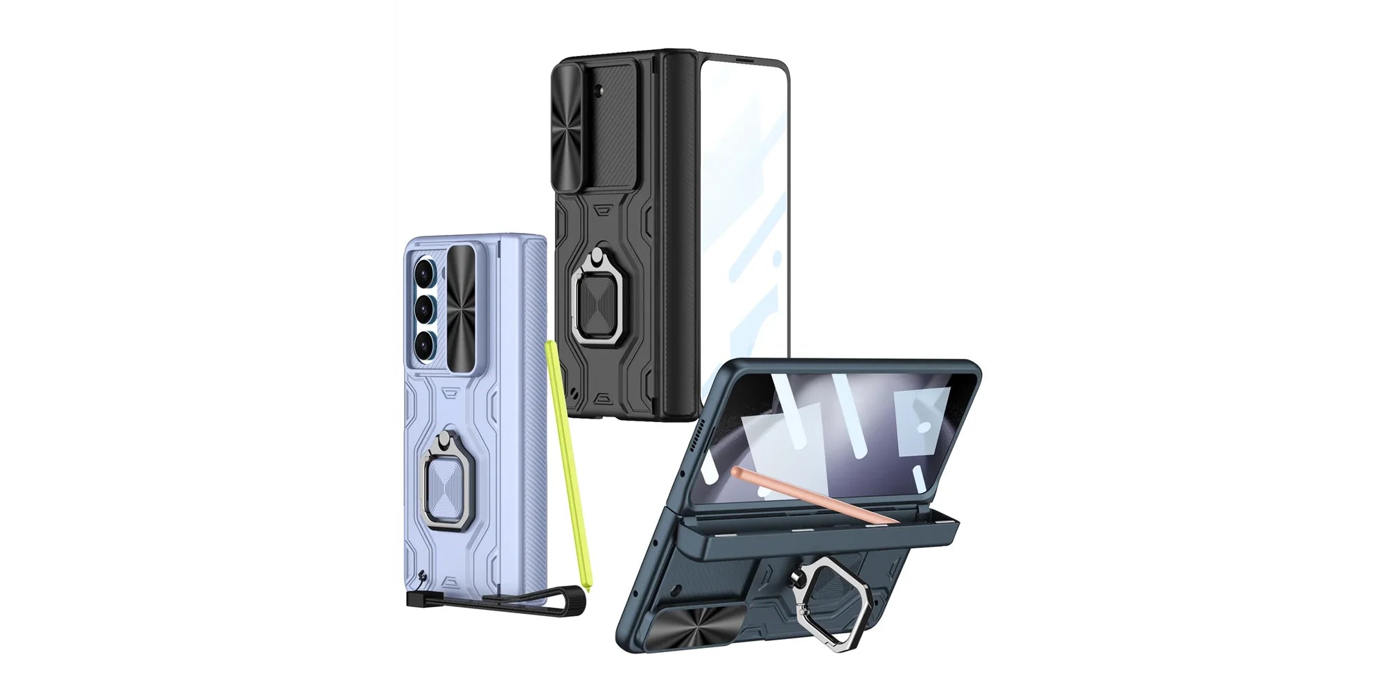 Shockproof Slide Z Fold 6 Case - LAMKARI