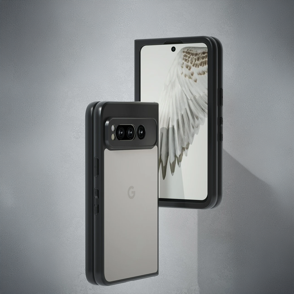 google pixel fold clear case lamkari