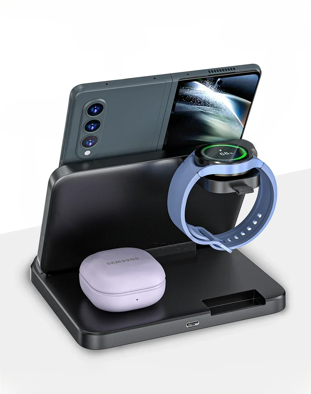 Desk Z Fold Wireless Charging Station - LAMKARI