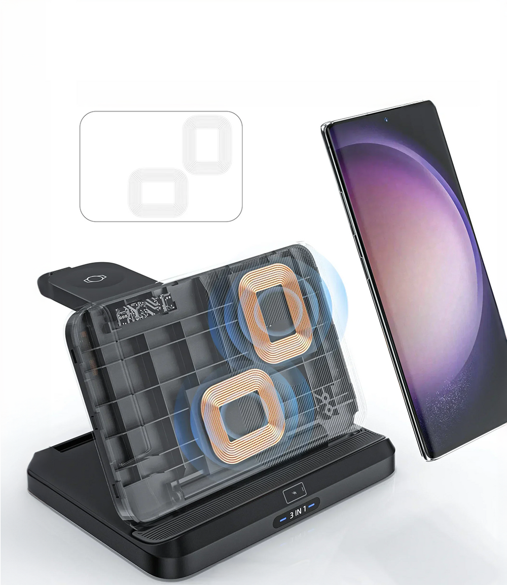 Desk Z Fold Wireless Charging Station - LAMKARI