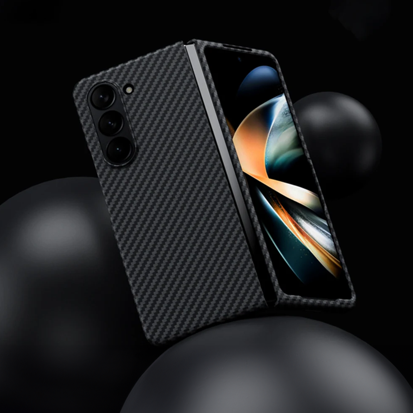 Lightweight Carbon Fiber Case - Z Fold series - LAMKARI