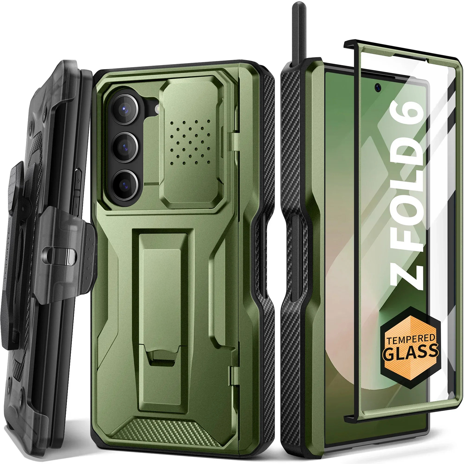 Shockproof Belt Clip Z Fold6 Case