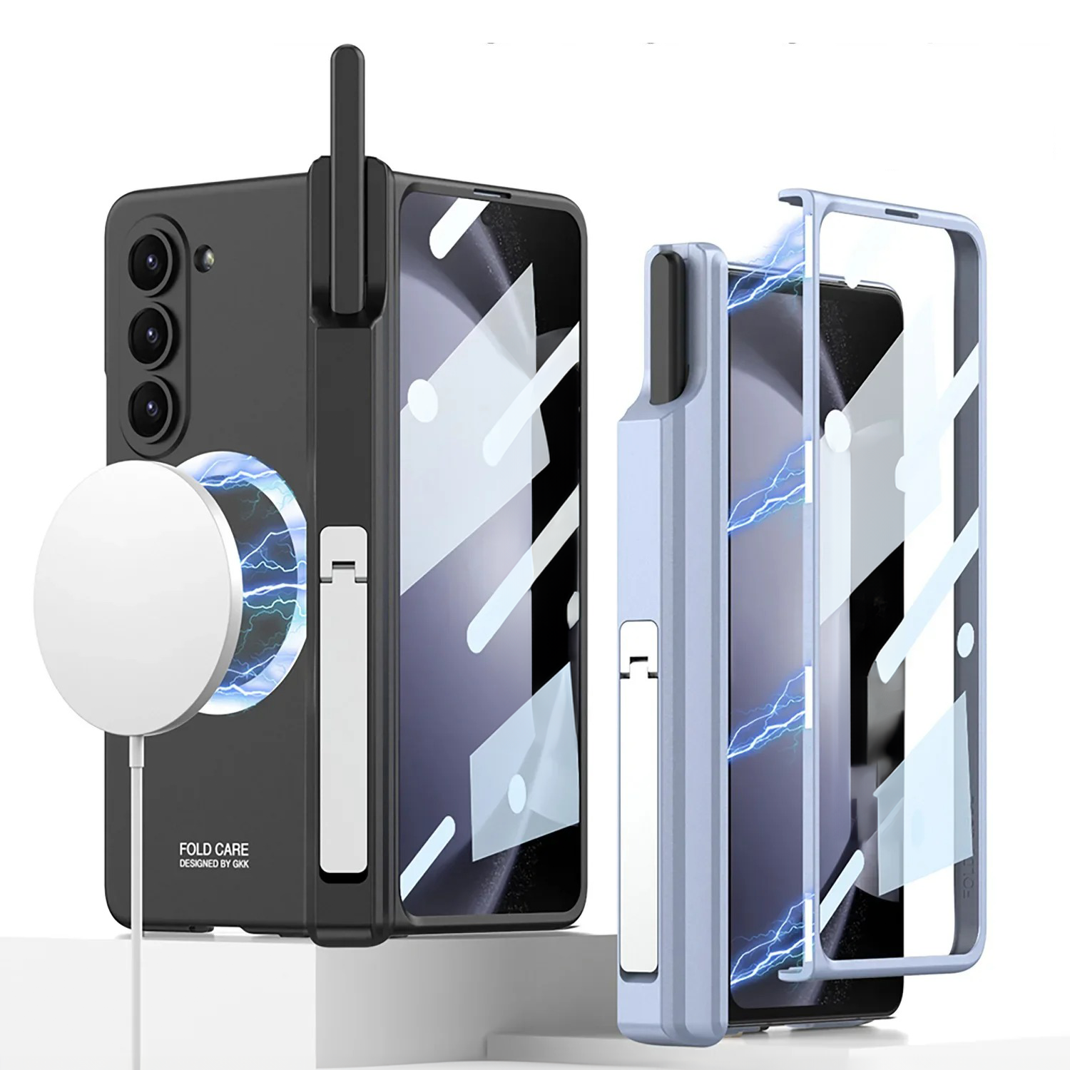 360 Magnetic Z Fold6 Case - LAMKARI