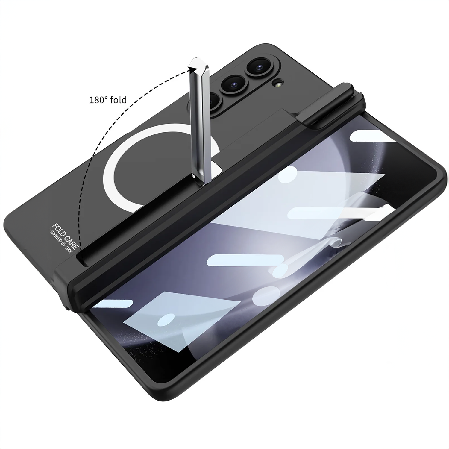 360 Magnetic Z Fold6 Case - LAMKARI