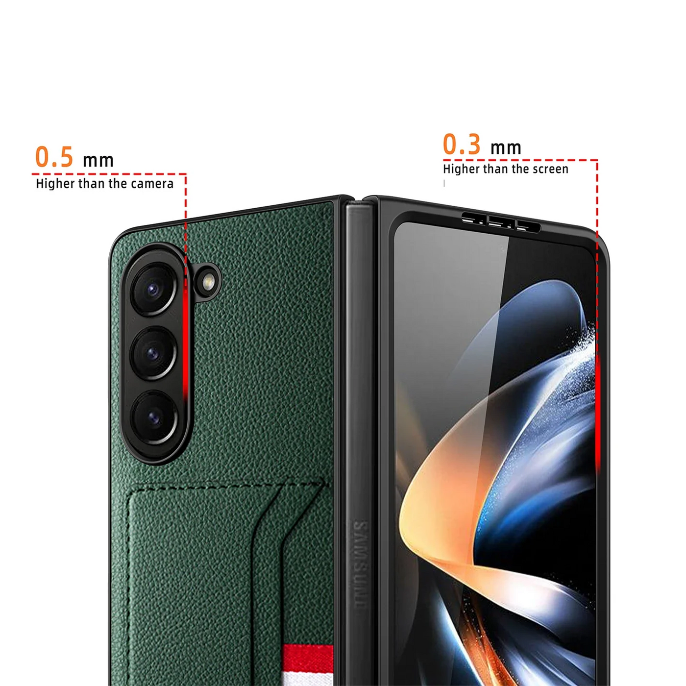 Card Holder Z Fold Case - LAMKARI