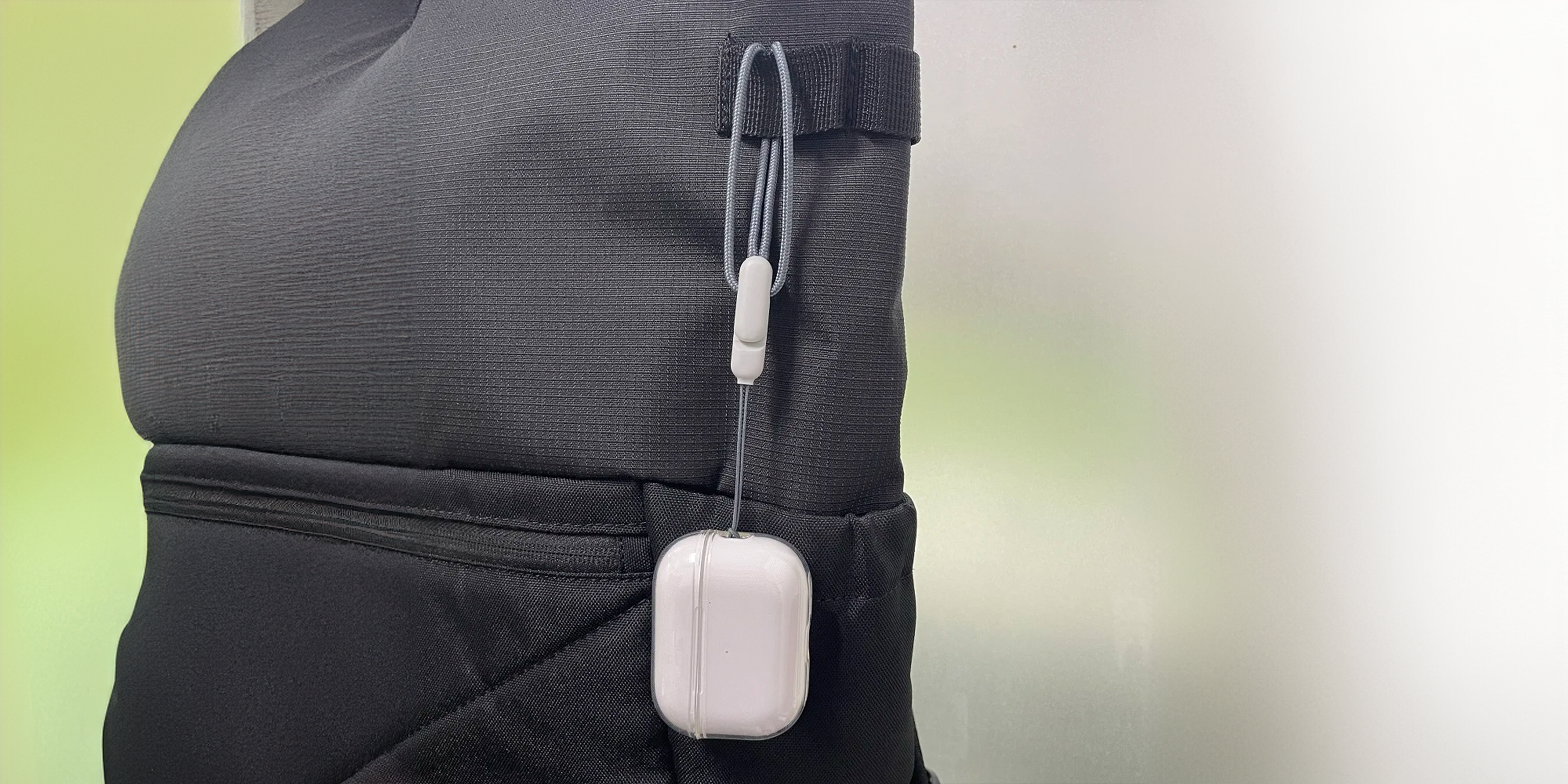 Airpods case on backpack bag - Lamkari