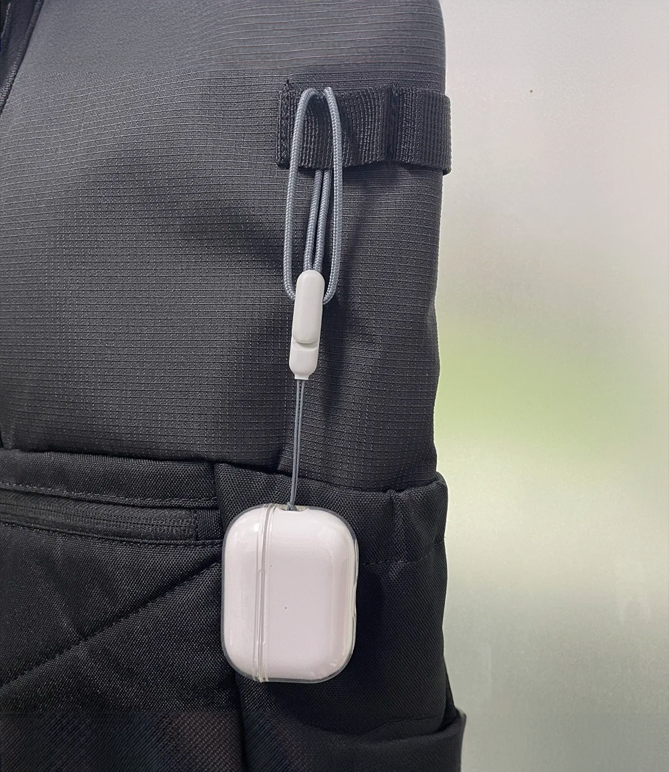 Airpods case on backpack bag - Lamkari