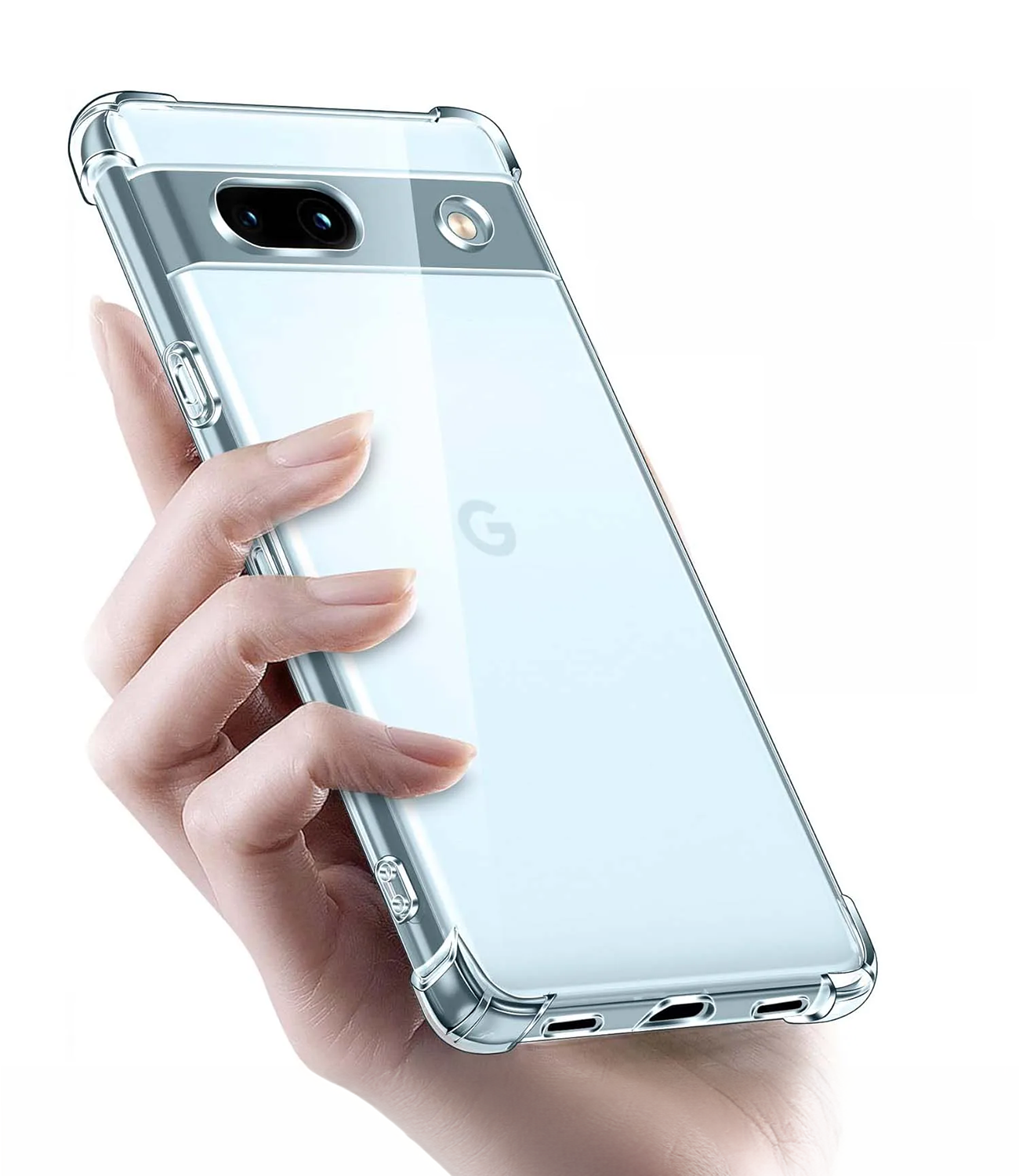 Clear shockproof google pixel 7 8 case - Lamkari 