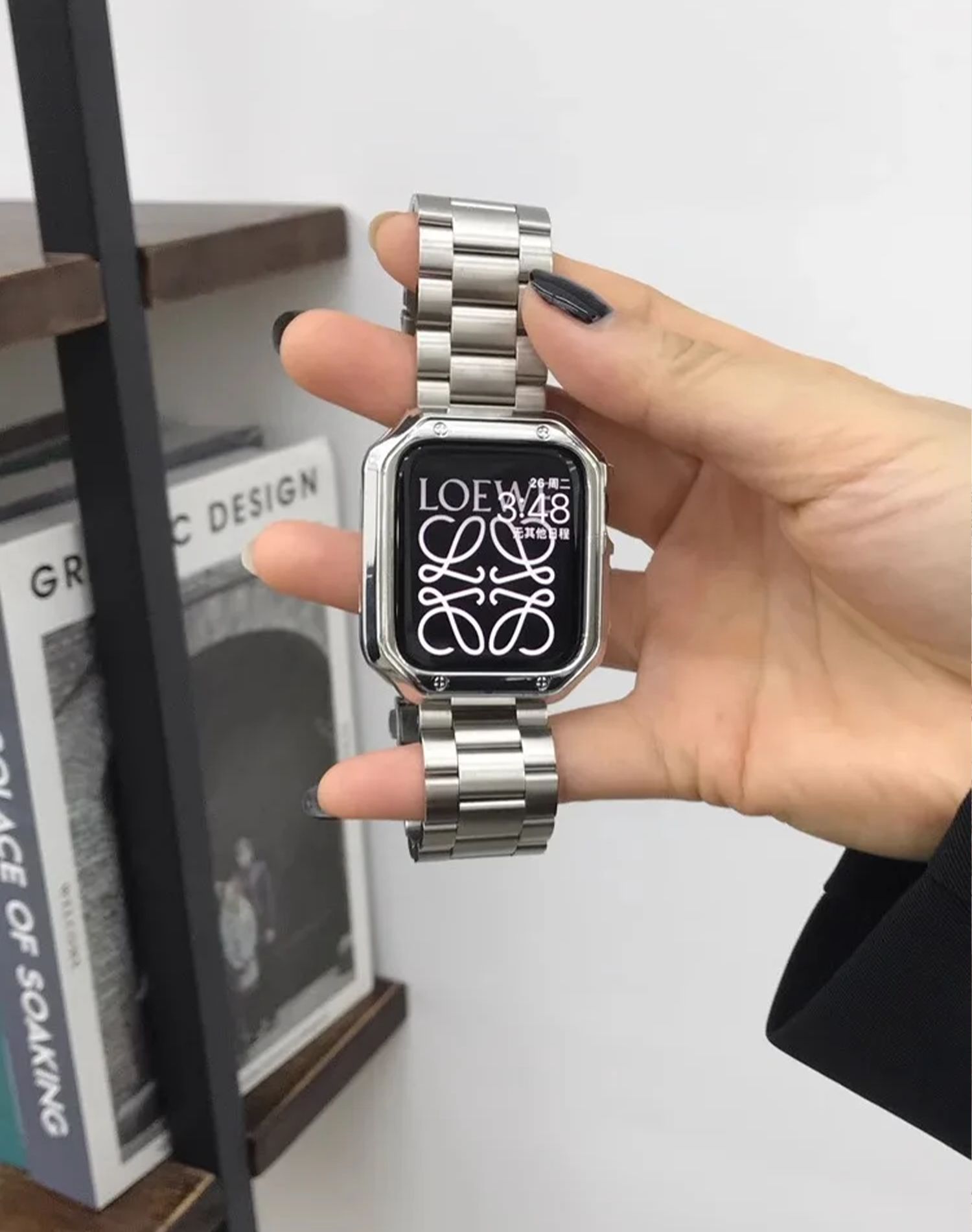 apple watch metal band - Lamkari