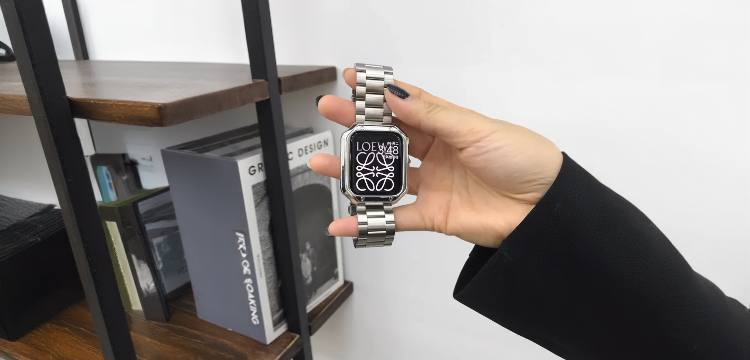 apple watch metal band - Lamkari