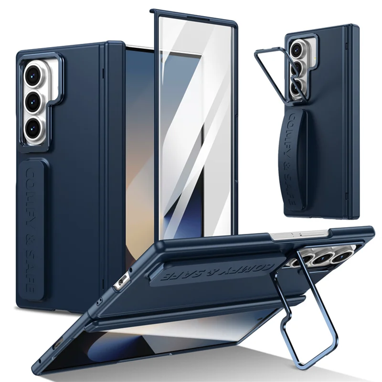 Military Grade Kickstand Hinge Protection Z Fold7 Case