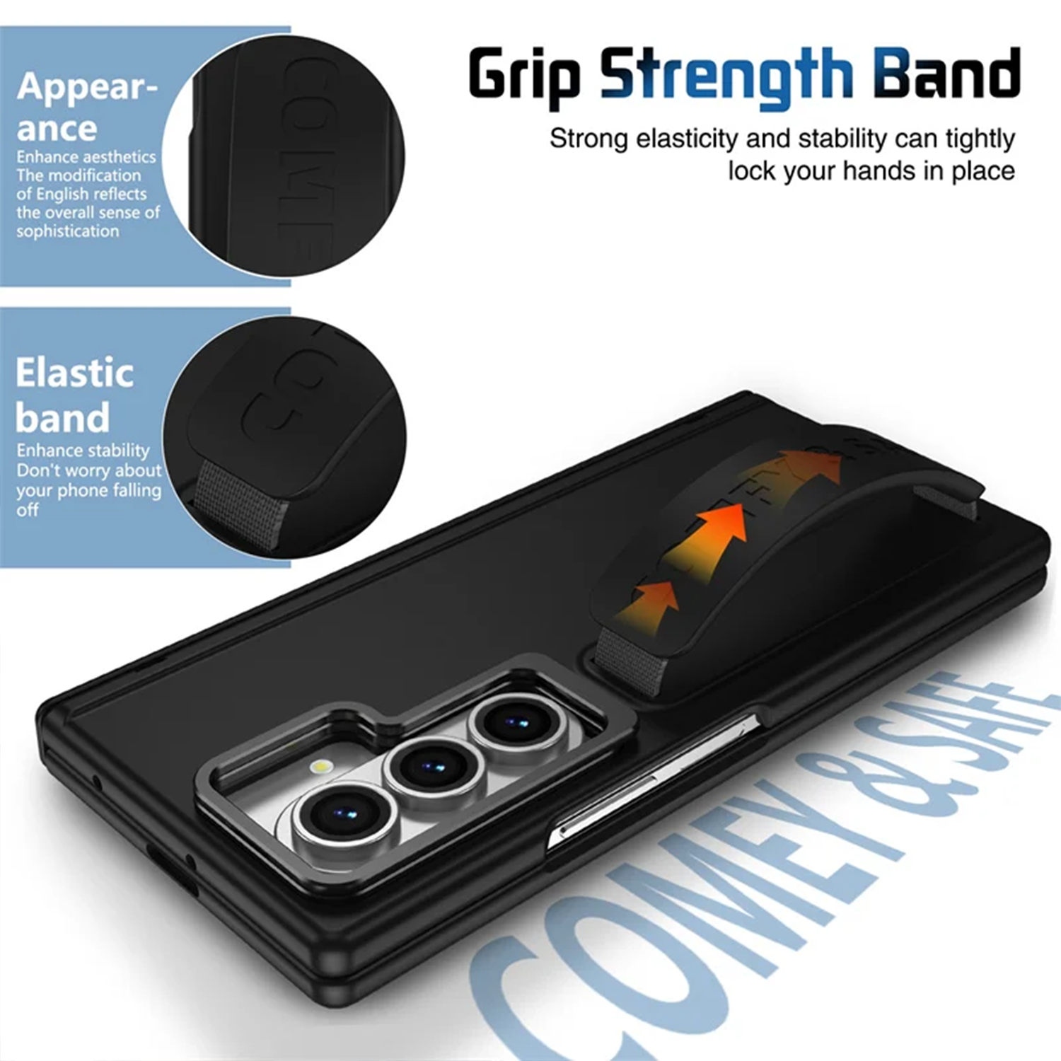 Military Grade Kickstand Hinge Protection Z Fold7 Case