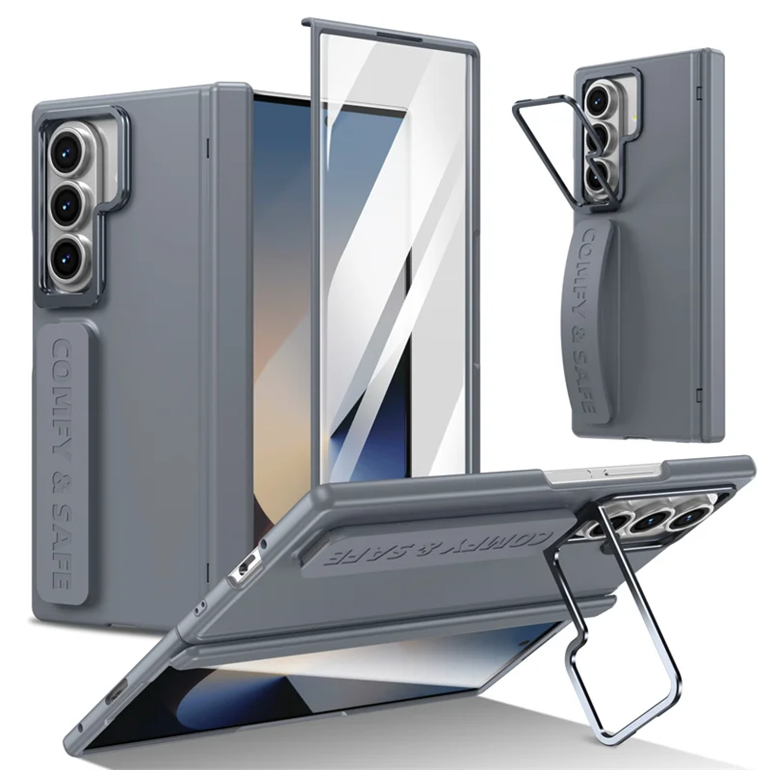 Military Grade Kickstand Hinge Protection Z Fold7 Case