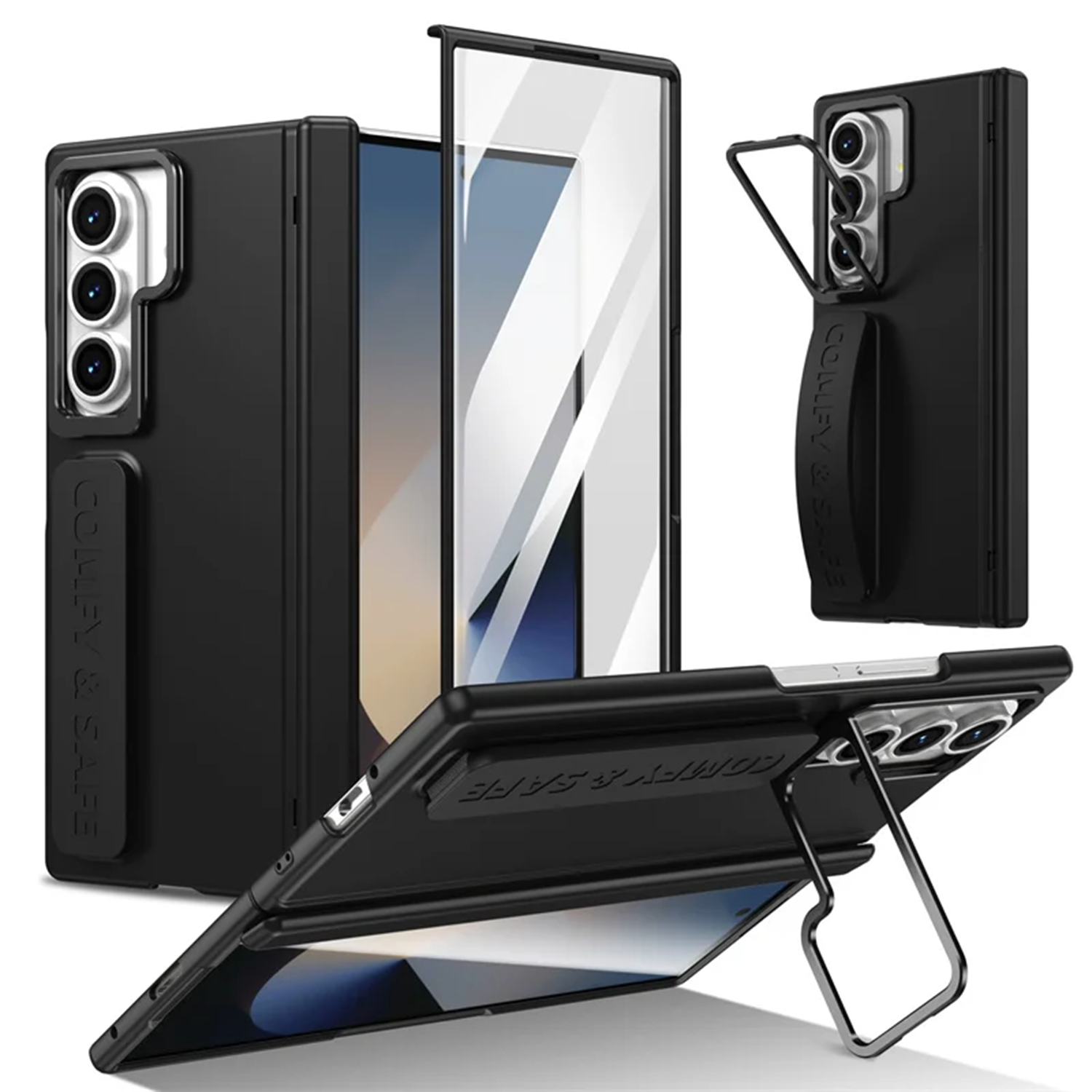 Military Grade Kickstand Hinge Protection Z Fold7 Case