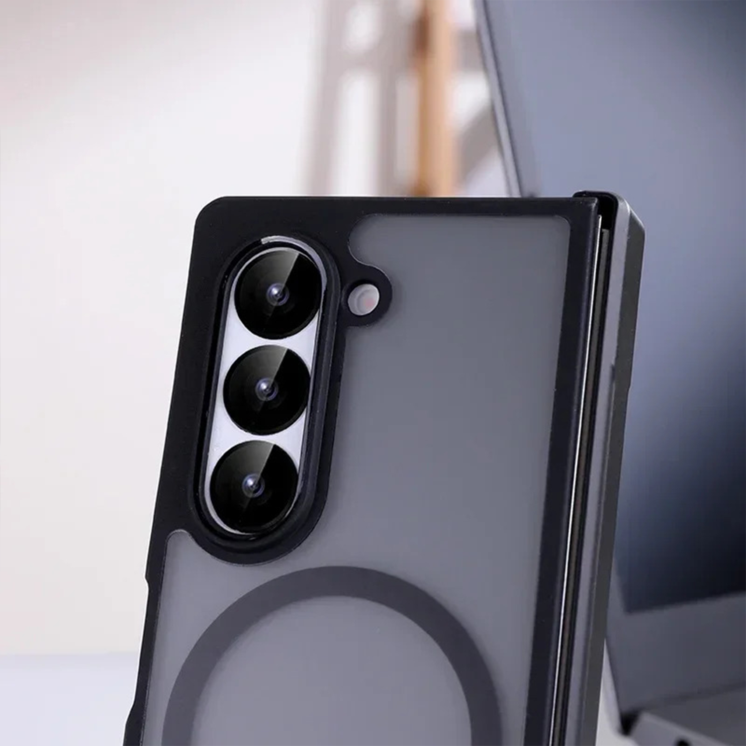 Clear MagSafe Z Fold7 Case - Wireless Charging Z Fold 7 Slim Build Cover