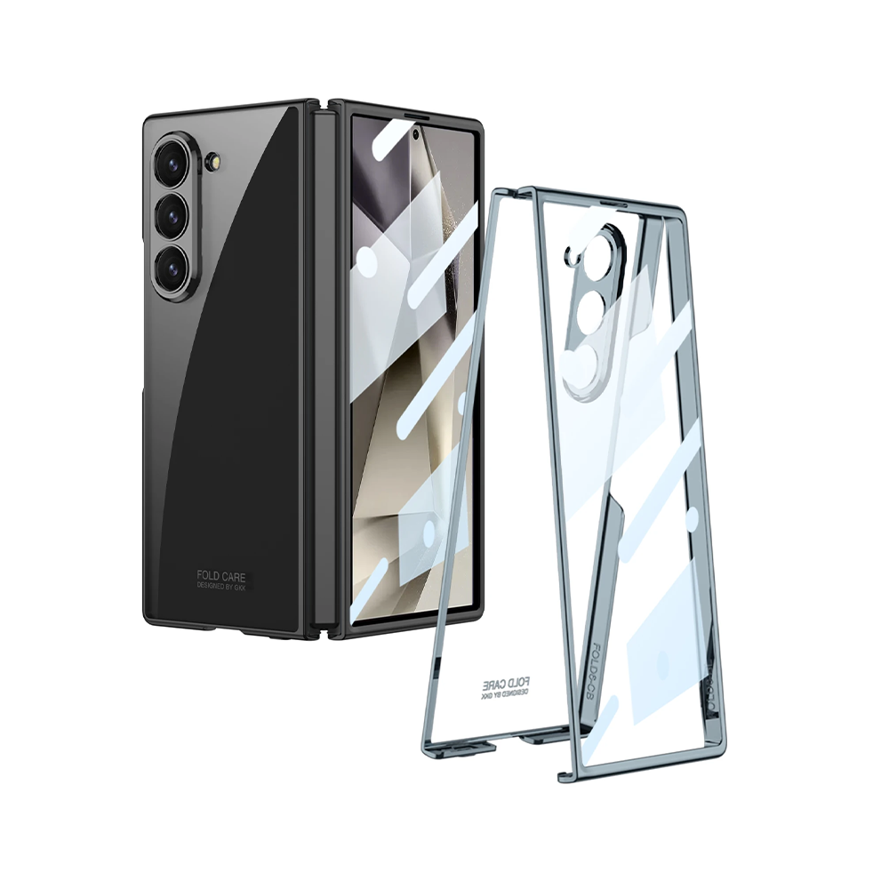 Clear Frame Z Fold 6 Case - LAMKARI