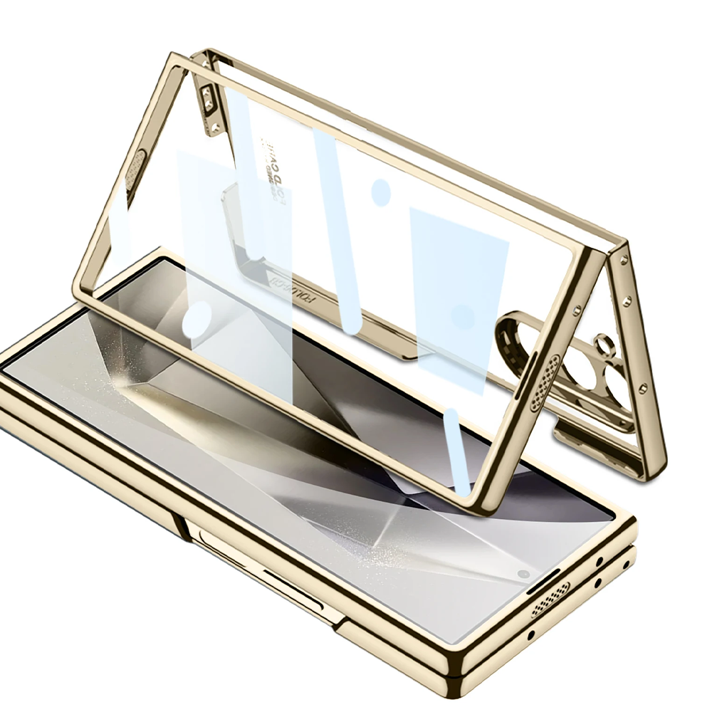 Clear Frame Z Fold 6 Case - LAMKARI