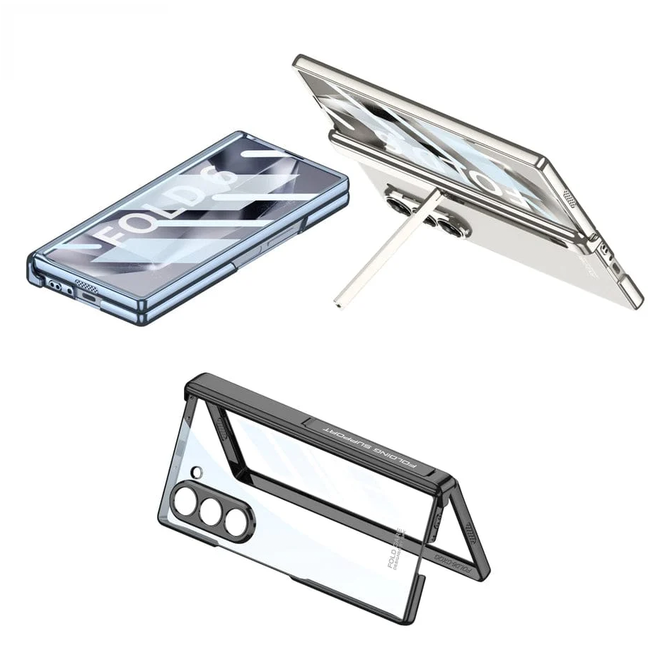 Clear Kickstand Z Fold6 Case - LAMKARI