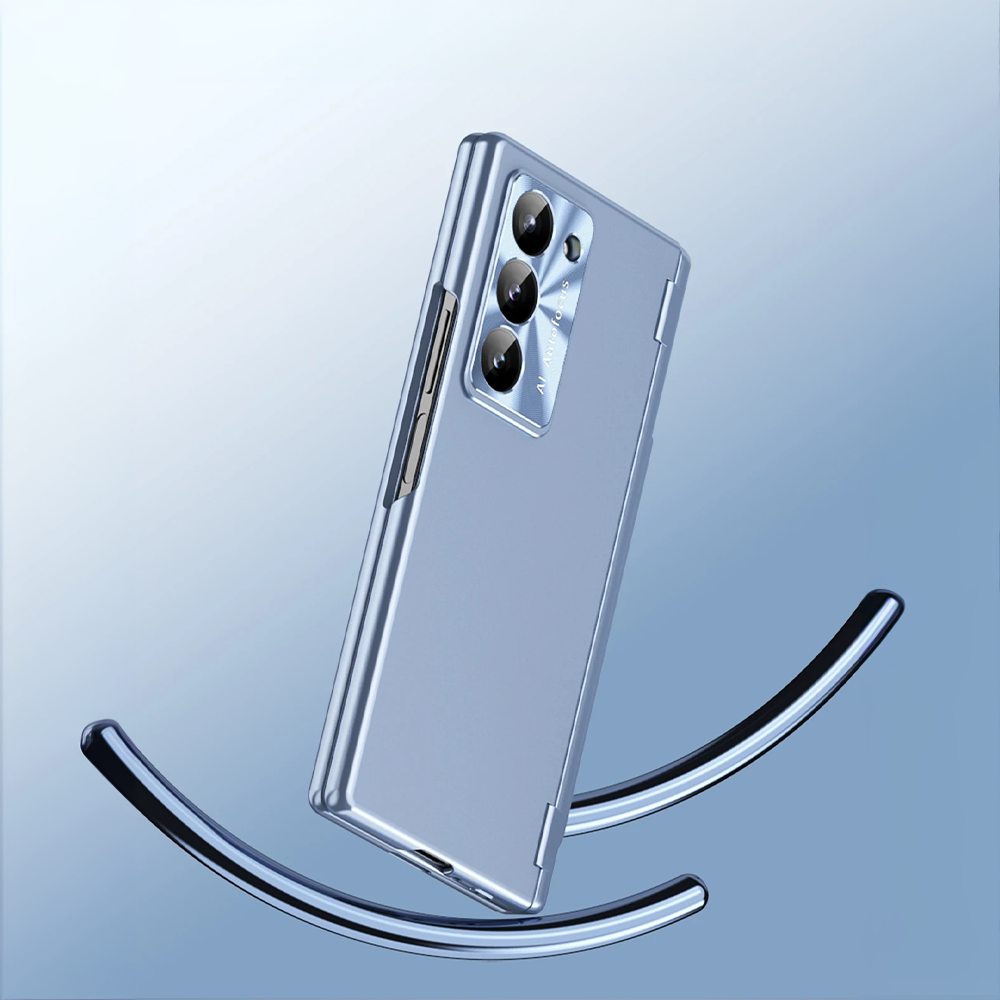 Metal Feel Z Fold Case - LAMKARI