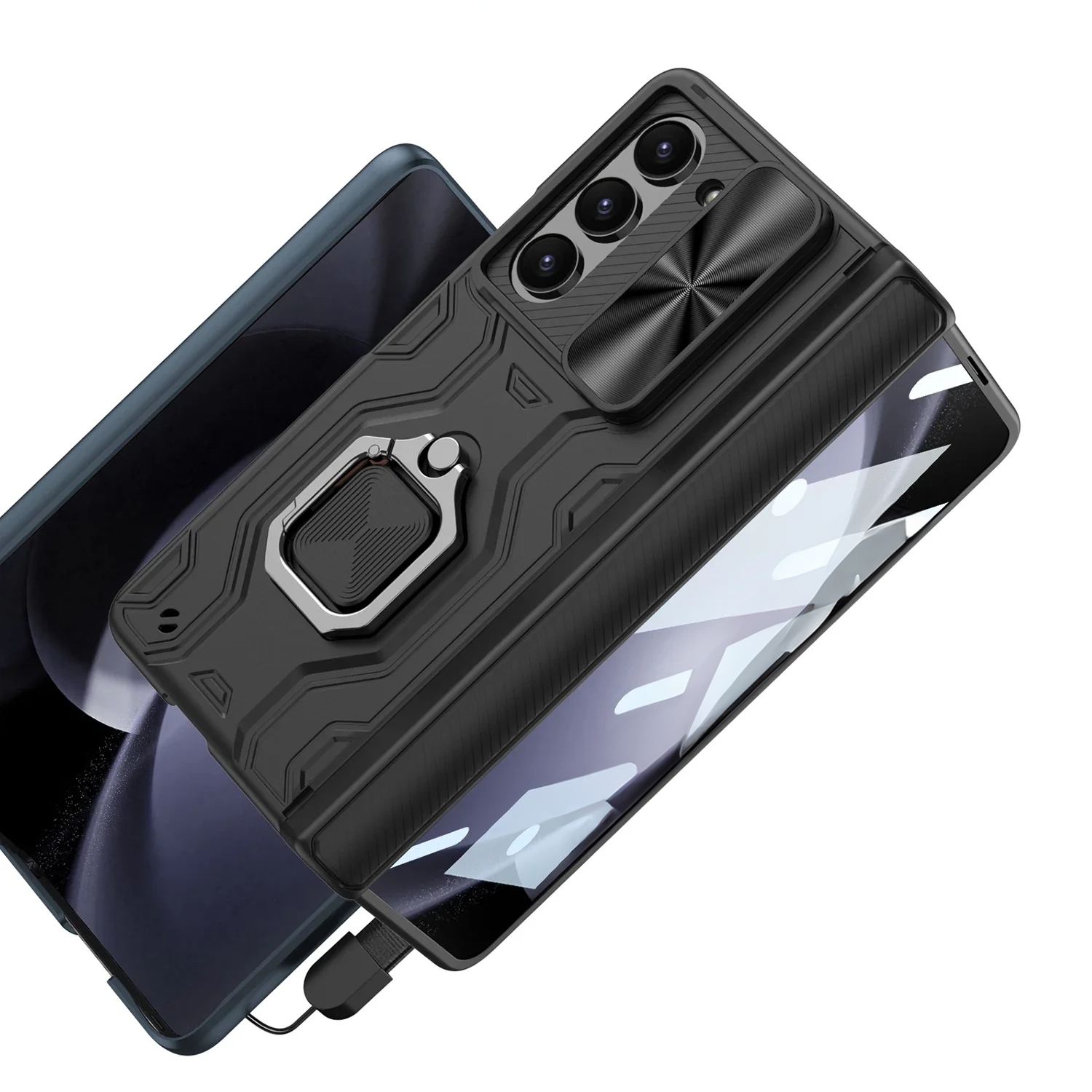 Shockproof Slide Z Fold 6 Case - LAMKARI