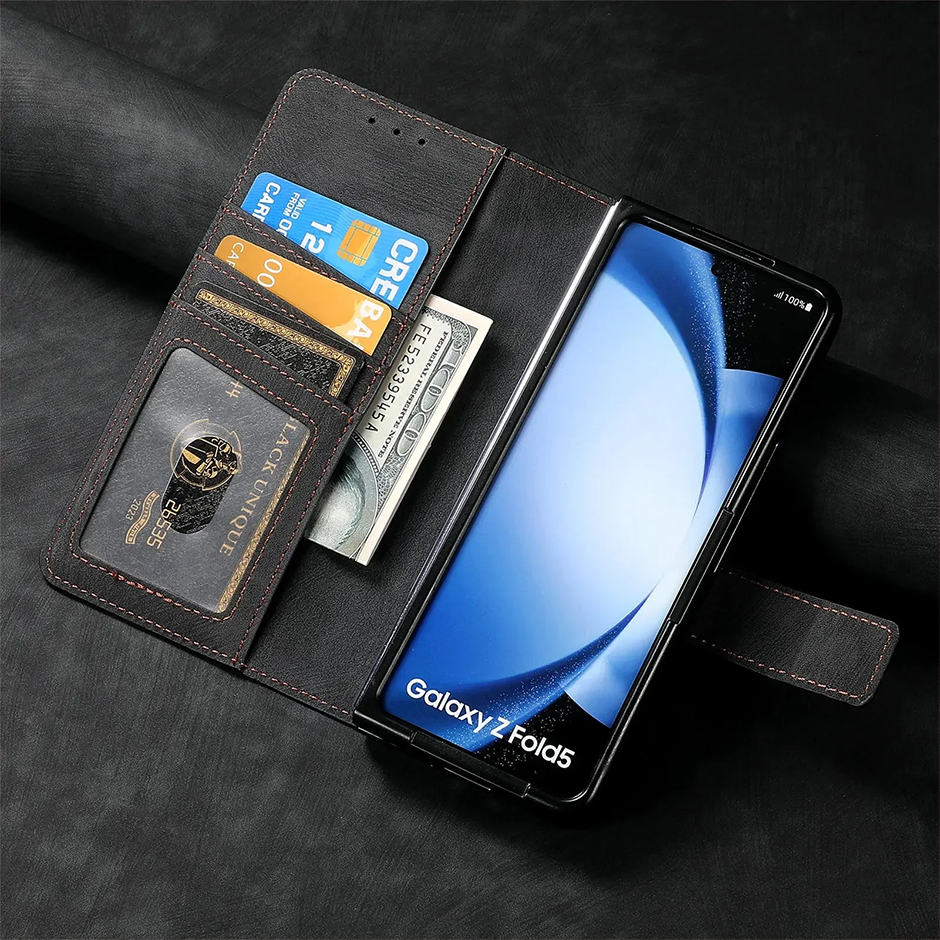 Magnetic Wallet Z Fold6 Case - LAMKARI