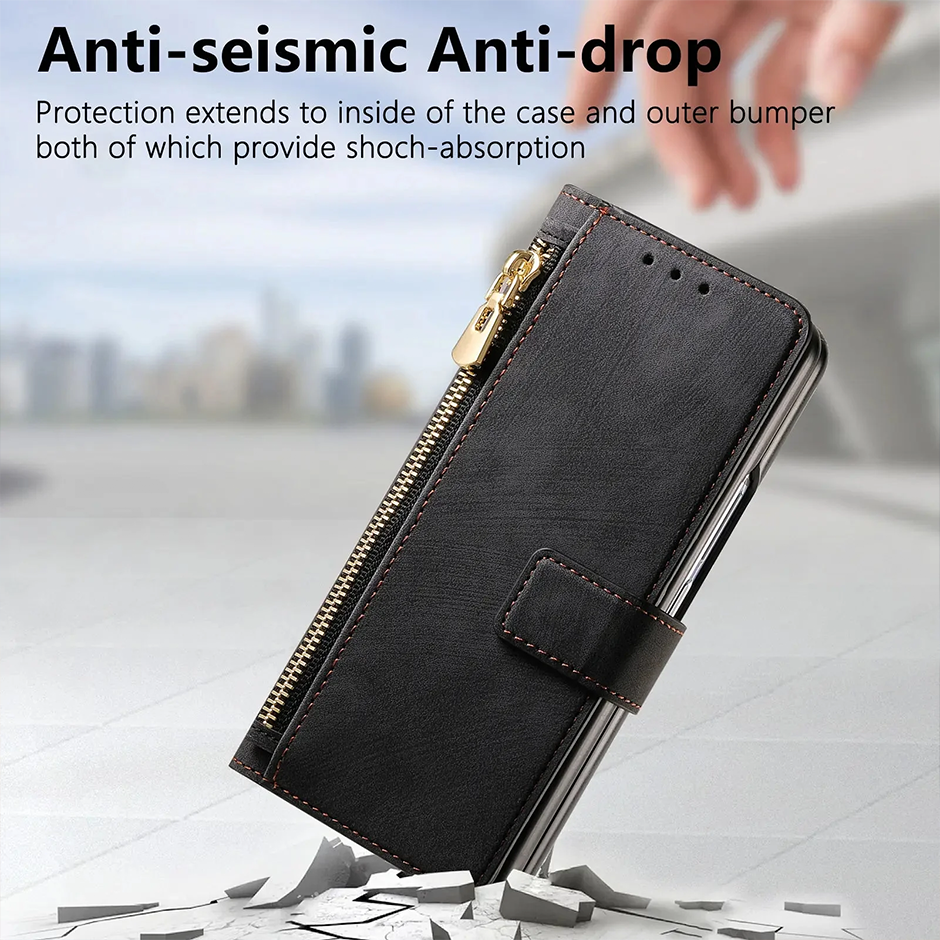 Magnetic Wallet Z Fold6 Case - LAMKARI