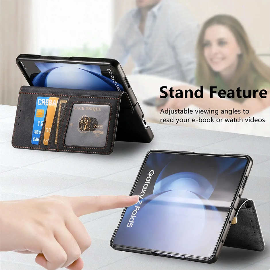 Magnetic Wallet Z Fold6 Case - LAMKARI