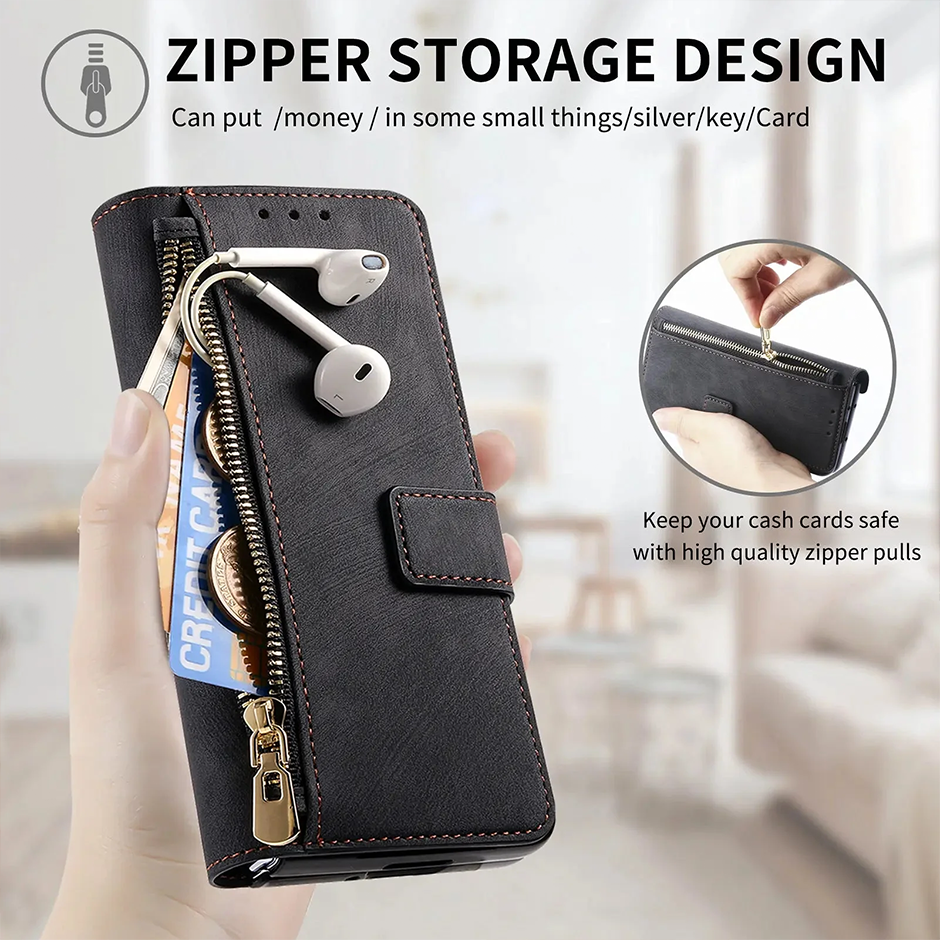 Magnetic Wallet Z Fold6 Case - LAMKARI