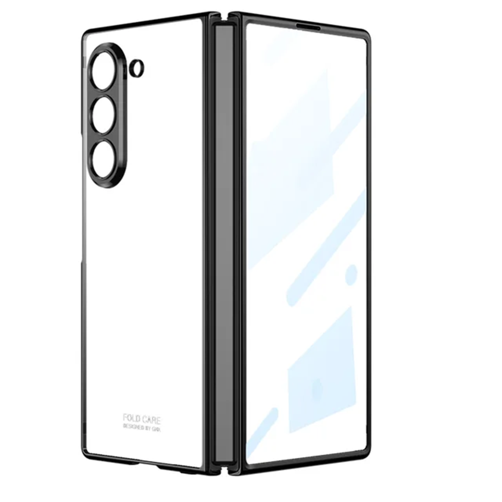 Clear Frame Z Fold 6 Case - LAMKARI