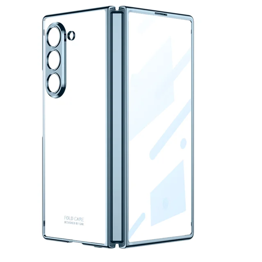 Clear Frame Z Fold 6 Case - LAMKARI